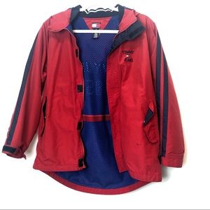 Tommy Hilfiger windbreaker jacket with hood